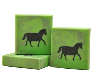 Handmade Horse Silhouette Goat Milk Soap