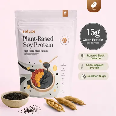 Soy Protein Isolate - High Fibre Black Sesame
