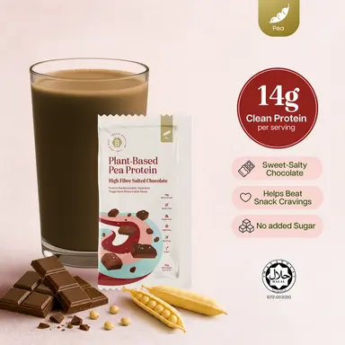 [Túi nhỏ] Pea Protein Isolate - Nhiều chất xơ (Sô cô la mặn)