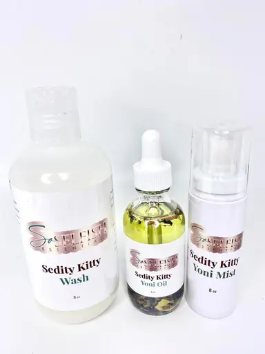 Gói Chăm sóc Vùng kín - Nước rửa Yoni - Dầu Yoni - Xịt Yoni