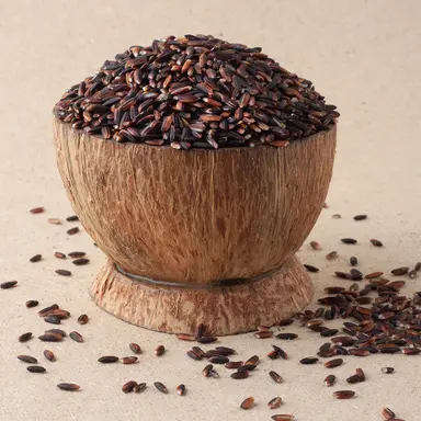 Kala Bhat - Organic Unpolished Black Rice Price 265/- KG