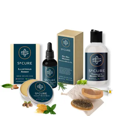 Best Men’s Beard Grooming Products - Sr. Cure Men's Beard Grooming Kit