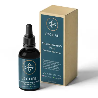 Sr Cure Globetrotter’s Find Beard Oil: Conditioning & Moisturizing