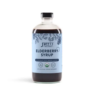 Elderberry Syrup with Blue Agave (Shelf-Stable) - (WHOLESALE)