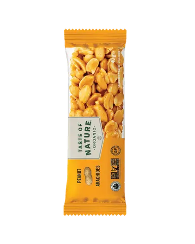 Organic Peanut Nut Snack Bar