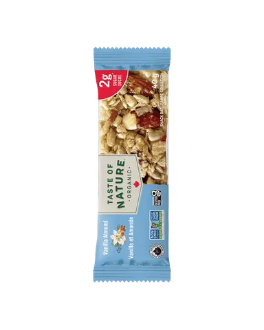 Organic Vanilla Almond 2g Sugar Bar