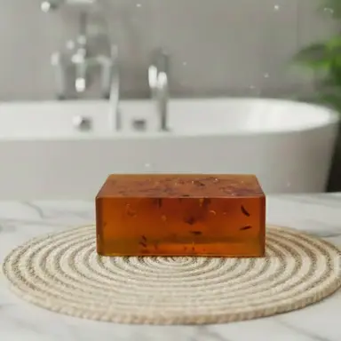 Golden Glow – Honey & Turmeric Handmade Soap