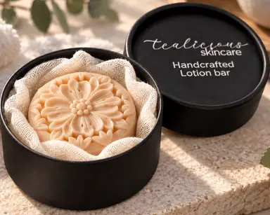 Black Tea, Honey & Cashmere Solid Lotion Bar
