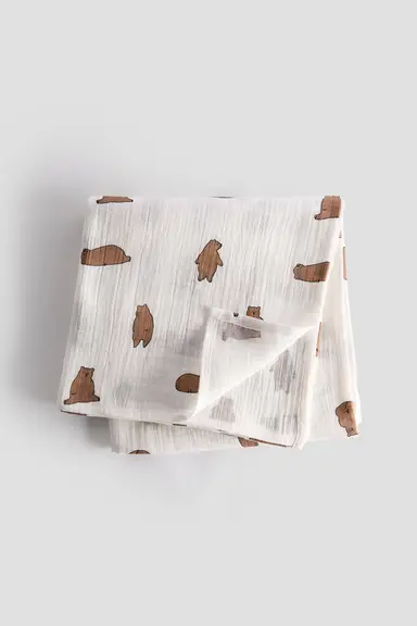 Brown Bear Parade Swaddle