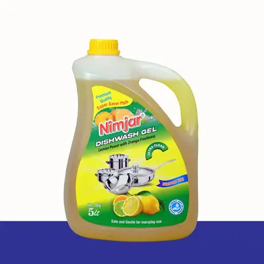 Nimjar Dishwash Gel 5 Liter (Super Saver Pack)