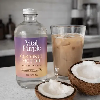 Organically Grown MCT Oil with C8 Molecules