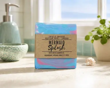Mermaid Splash Seaspray Fragranced Soap • With Sweet Almond Oil