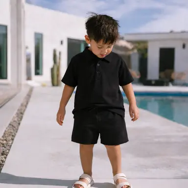 Boys Co-Ord Set- Black