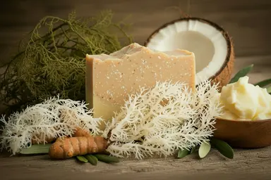 Sea Moss Turmeric Shea Soap