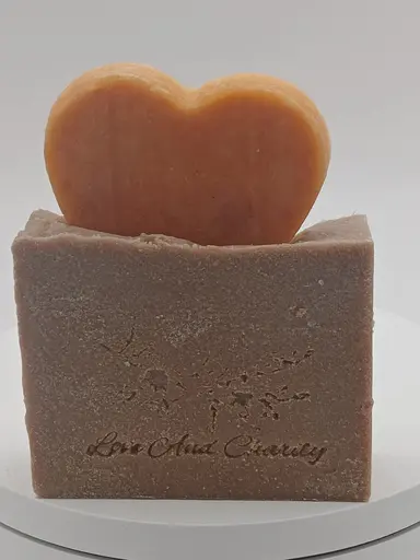 Sandy Hearts Soap
