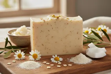 Oatmeal Chamomile Shea Soap