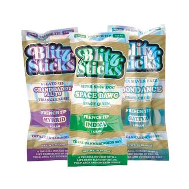 Blitz Sticks 2g Pre-Rolls - French Tip Collection