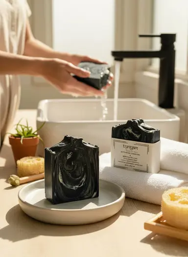Activated Charcoal & Bentonite Clay Soap