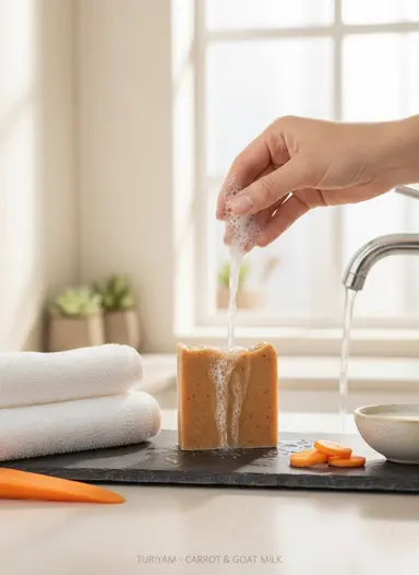 Carrot & Goat Milk - Cold Process Soap
