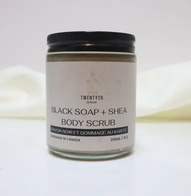 Black Soap Shea Body Scrub