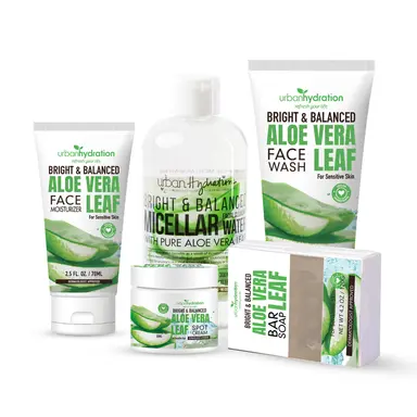 Aloe Vera Hydrate + Balance Skincare Set | 5-Piece