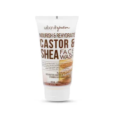 Castor & Shea Nourish + Rehydrate Face Wash