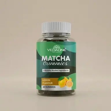 Vedaone Matcha Gummies โ 30 Gummies | Energy, Metabolism & Antioxidant Support