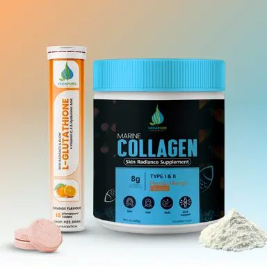 Vedapure Marine Collagen + L-Glutathione Combo