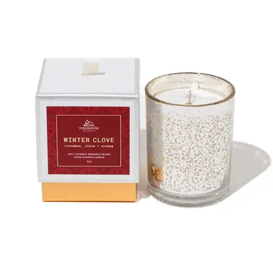 WINTER CLOVE 8 oz Glass Jar Candle - Limited Edition