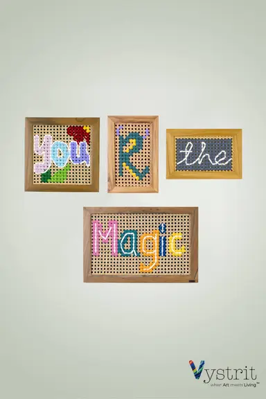 You R the Magic Set of 4 Art Frames