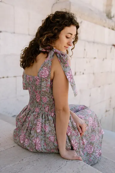 Clarity 100% Cotton Dress - Lilly
