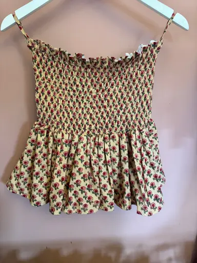 Clarity 100% Cotton Blouse - Cherry