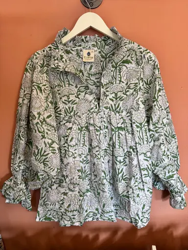 Clarity 100% Cotton Blouse - Elizabeth