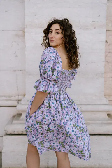 Clarity 100% Cotton Dress - Alma