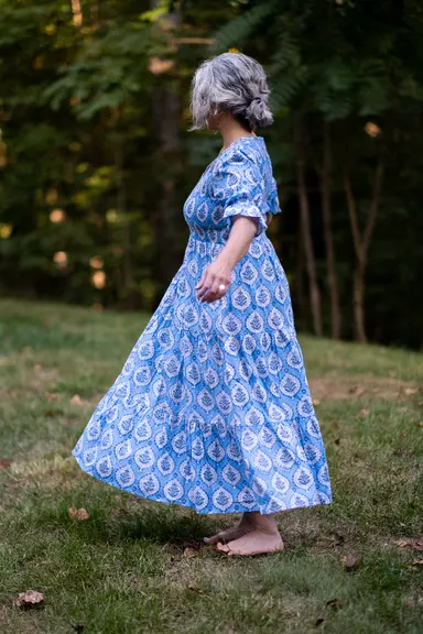Clarity 100% Cotton Dress - Sylvia