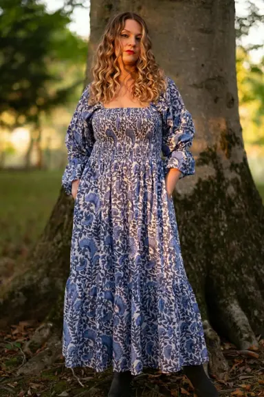 Clarity 100% Cotton Dress - Delilah