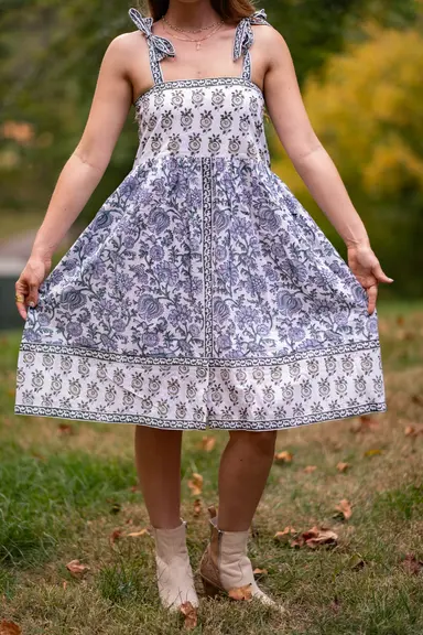 Clarity 100% Cotton Dress - Ophelia