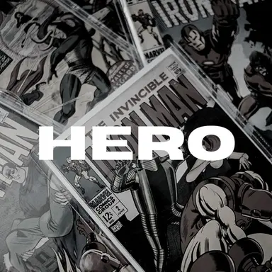 Hero 12oz Black Jar