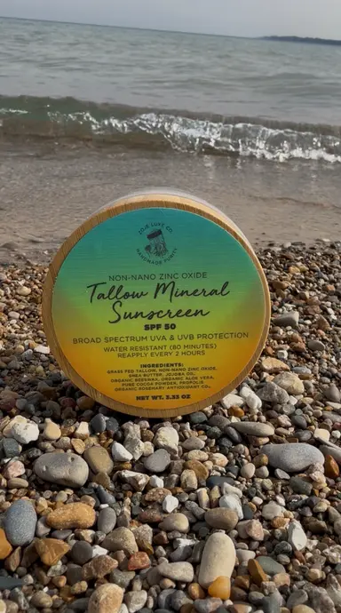 Tallow Mineral Sunscreen