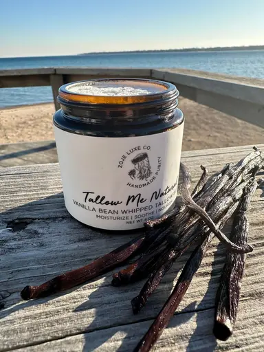 Organic Vanilla Bean Whipped Tallow Butter