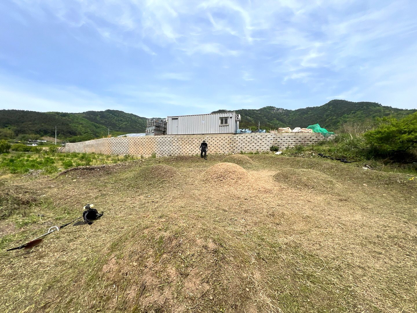 전라남도 영광 실제 작업 사진