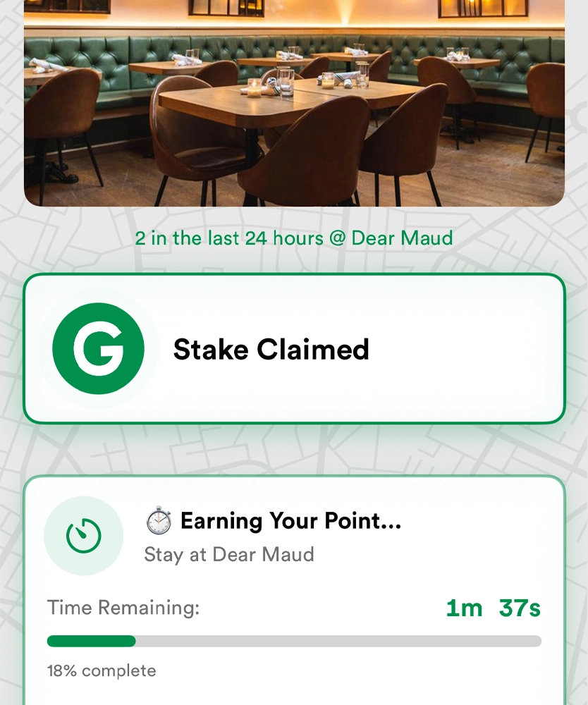 Check In & Earn Points: Greenlight app screenshot