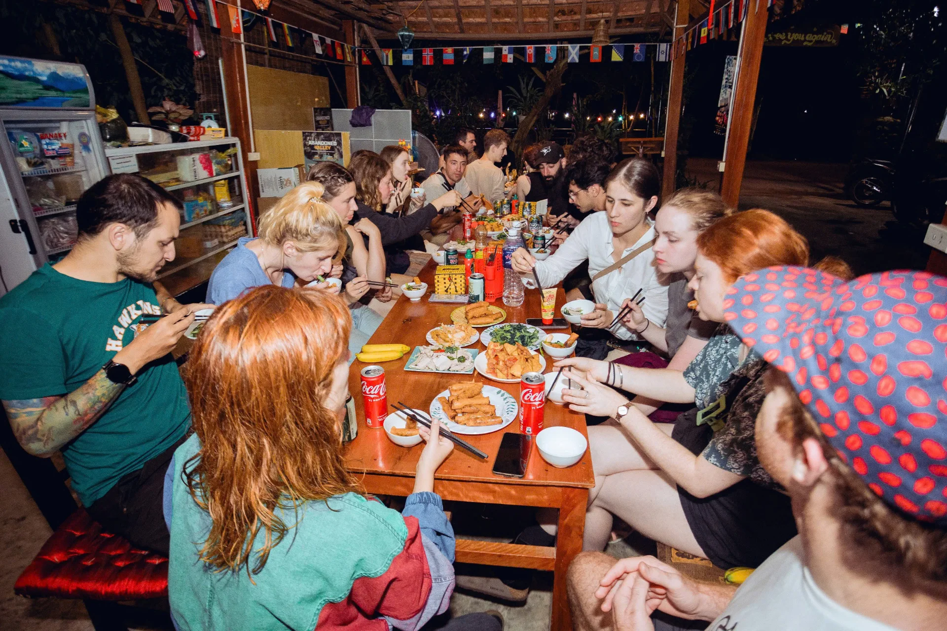 Family Dinner at Green Riverside