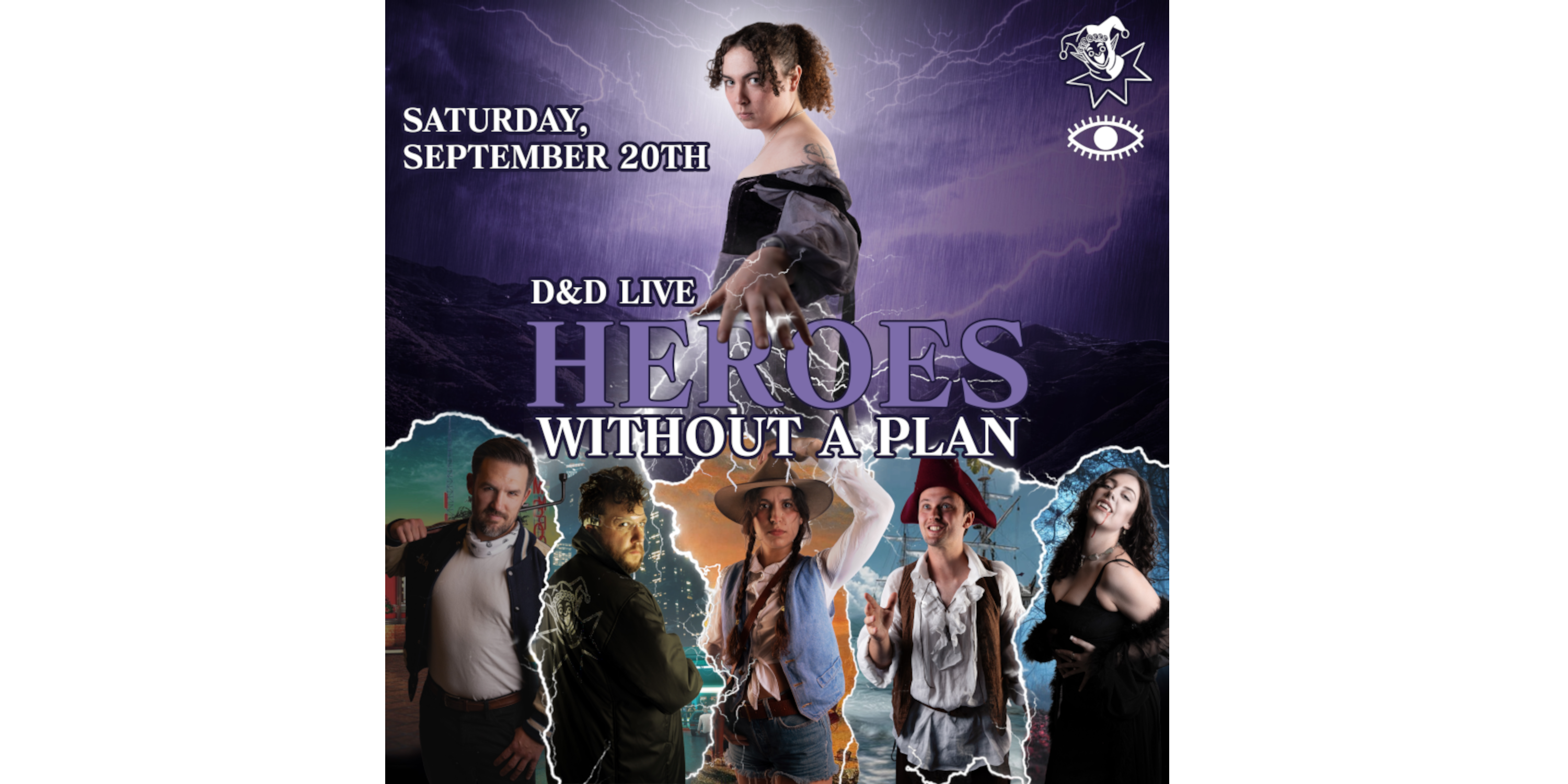 Promo image for D&D Live: Heroes Without a Plan