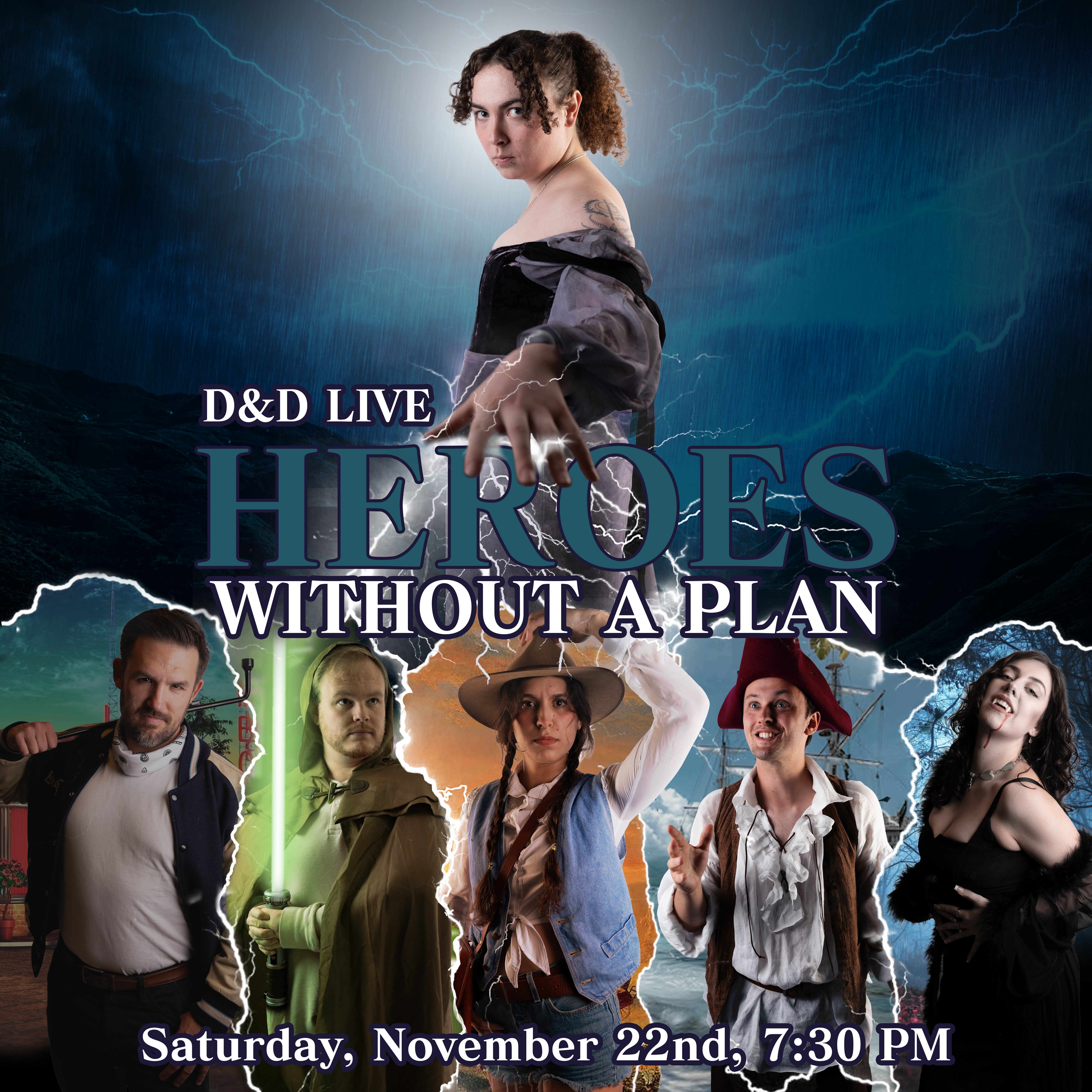 Promo image for D&D Live: Heroes Without a Plan