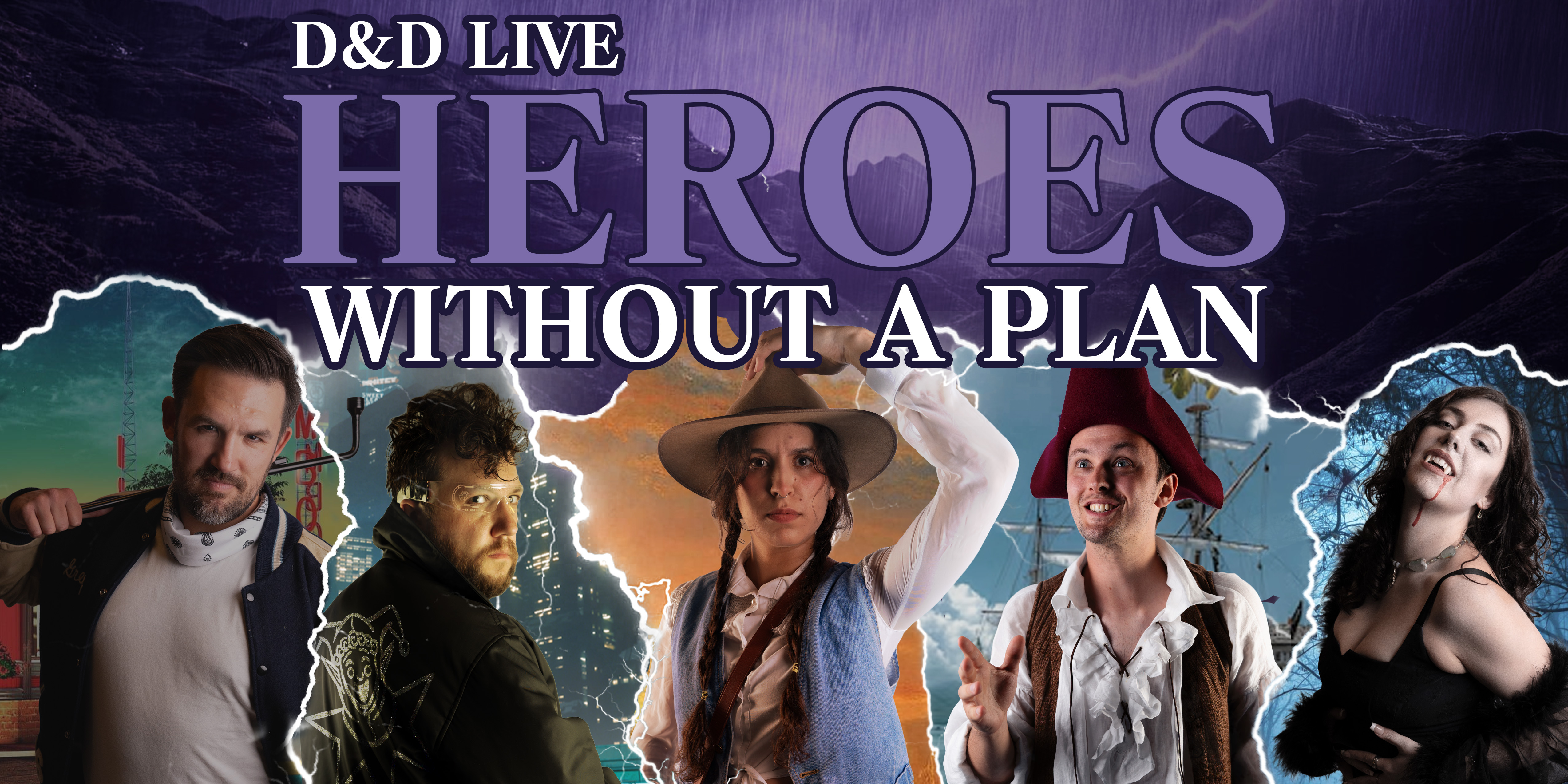 Promo image for D&D Live: Heroes Without a Plan