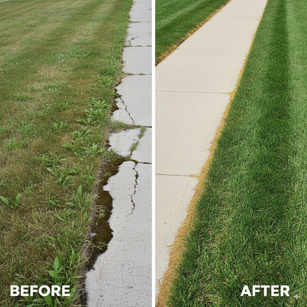 Beautifully landscaped garden with colorful flowers