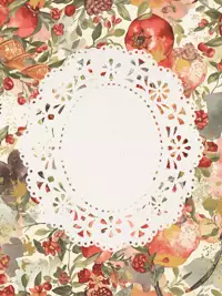 Free Rosh Hashanah Card - Watercolor L'Shana Tova!