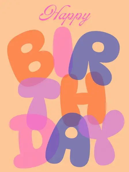 Happy Bubbly Birthday