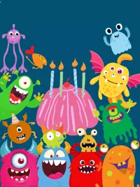 Free Birthday Card - Monster Mash Fun!